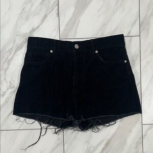 BDG Corduroy Black Jean Shorts